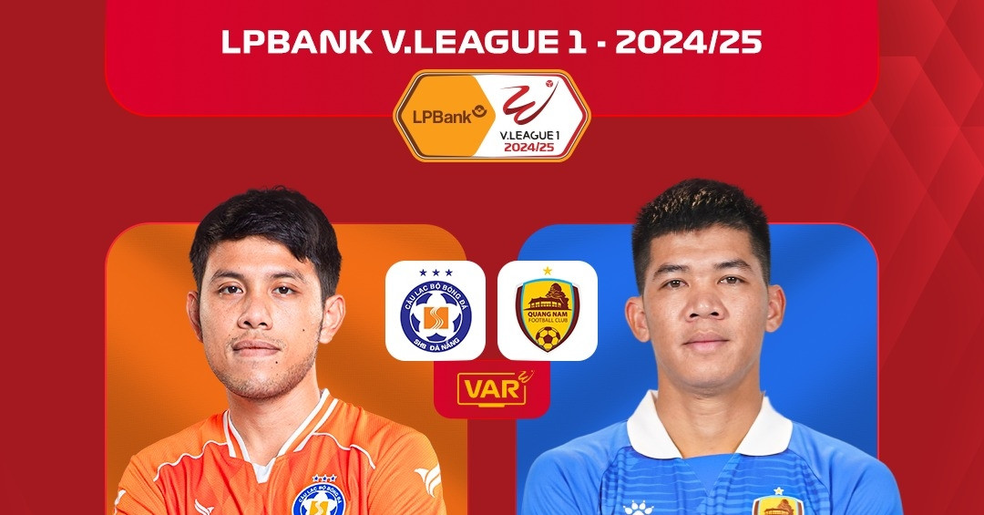 Trực tiếp bóng đá Đà Nẵng 1-0 Quảng Nam: 'Địa chấn' tại Tam Kỳ