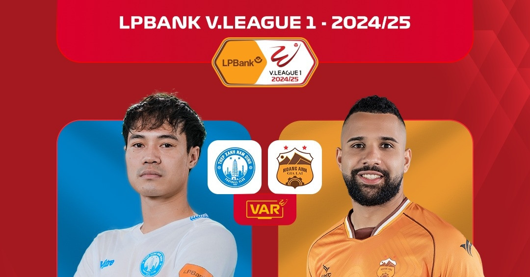 Trực tiếp bóng đá Nam Định vs HAGL: Tiệm cận ngôi vương