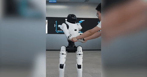 Xem robot hình người Trung Quốc tung 2 cú đấm sấm sét như võ sư