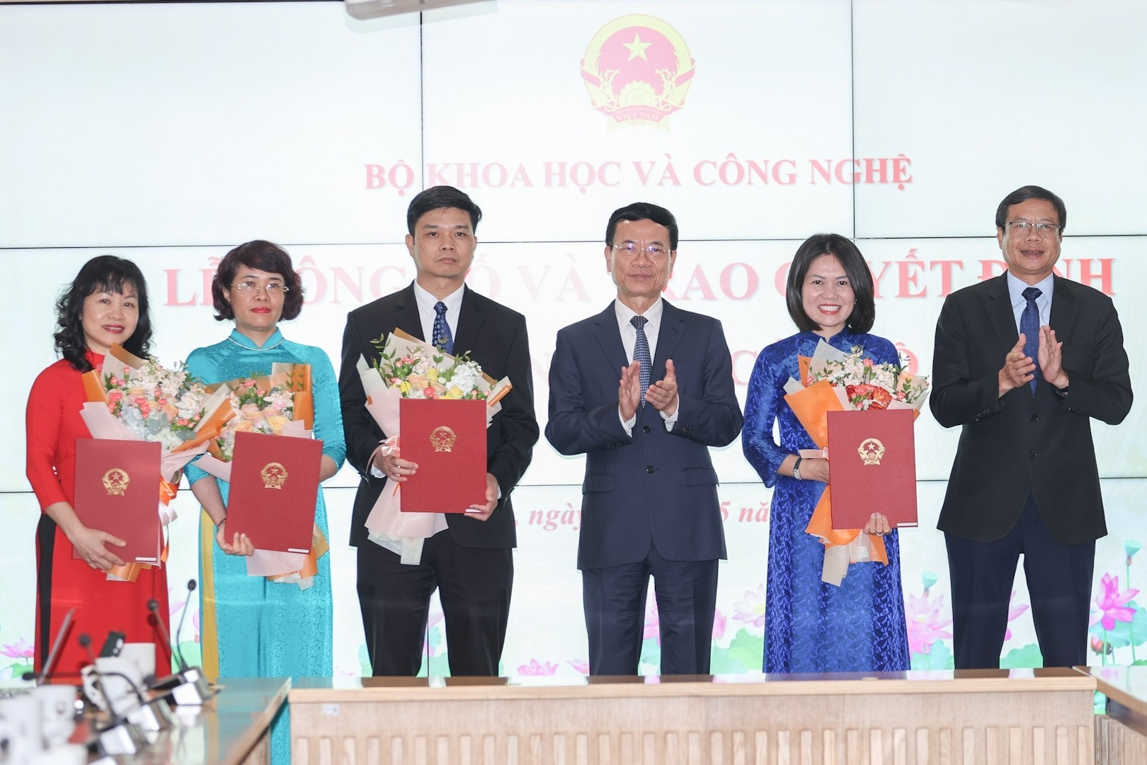 Bộ KH&CN điều động, bổ nhiệm cán bộ lãnh đạo tại 5 đơn vị