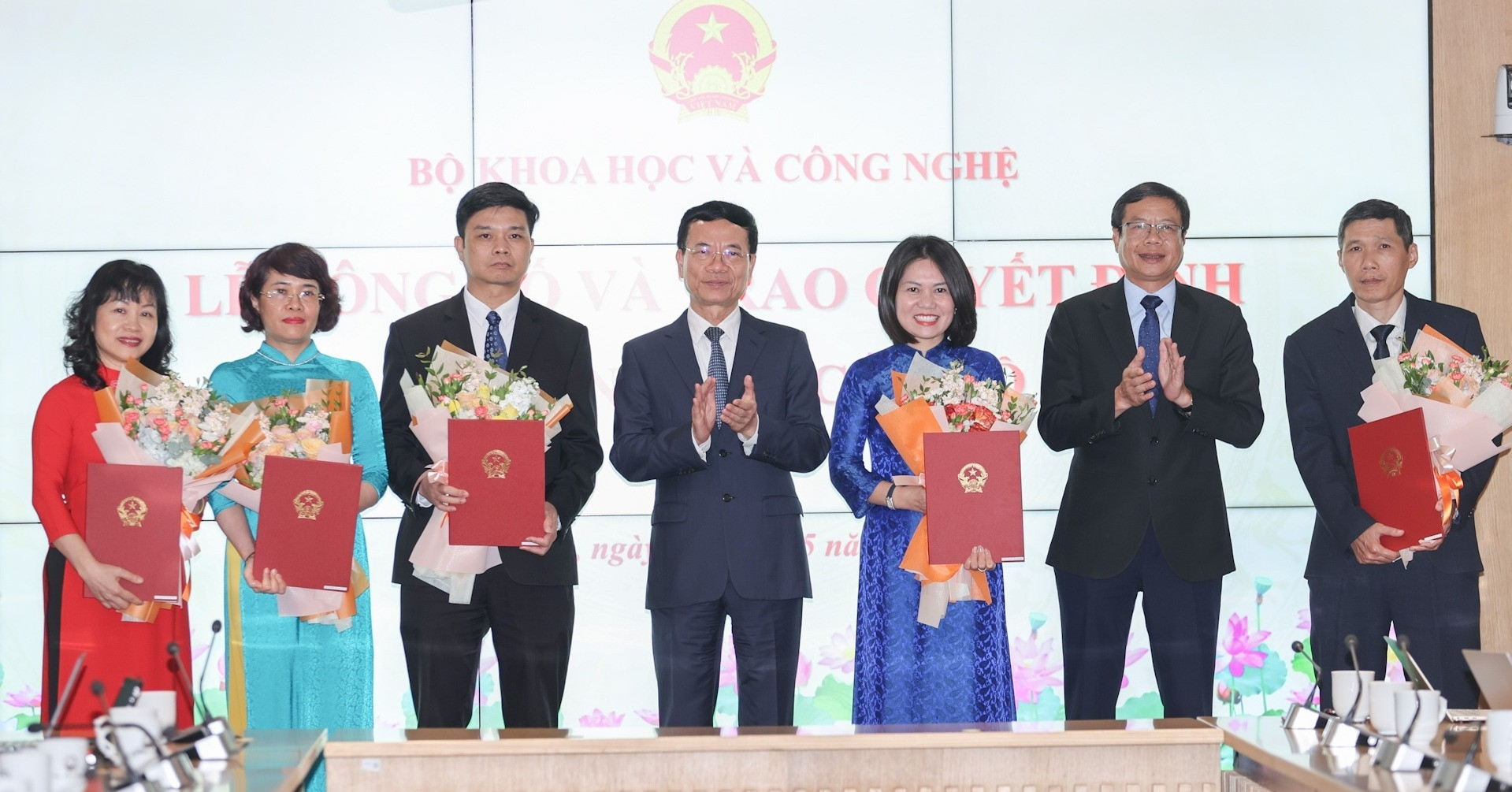 Bộ KH&CN điều động, bổ nhiệm cán bộ lãnh đạo tại 5 đơn vị