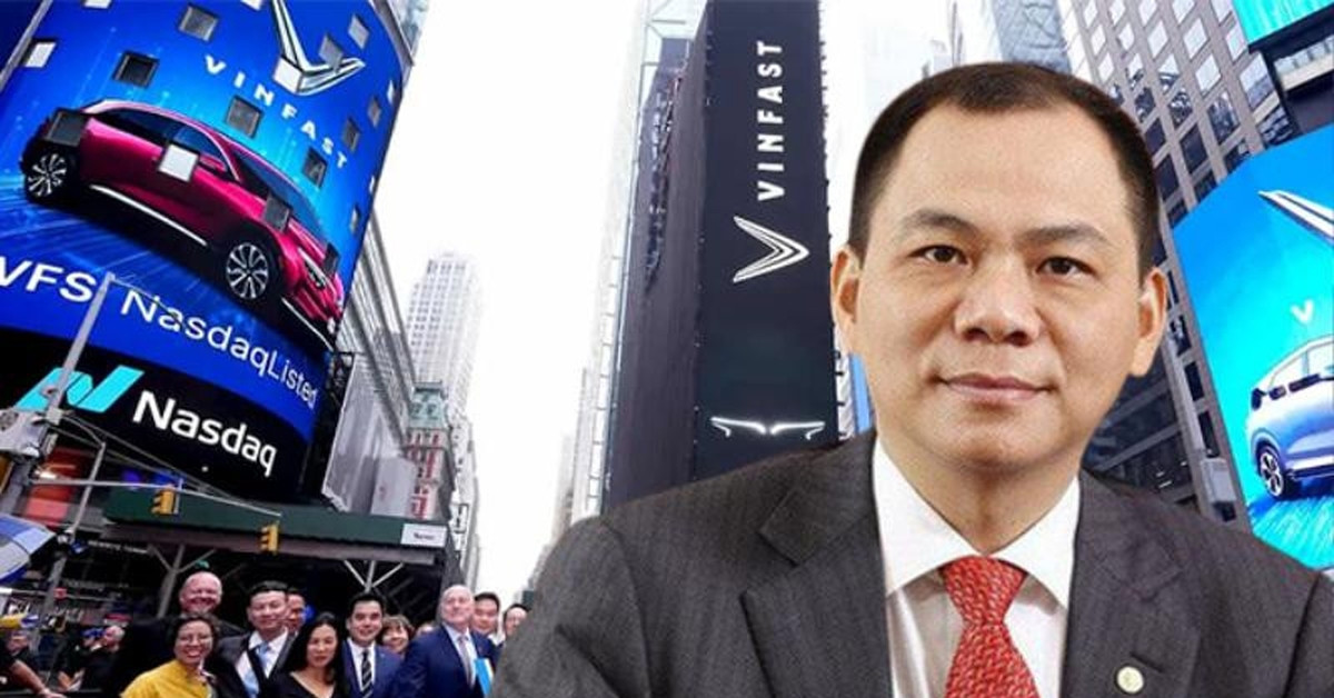 Dồn dập đón tin vui, tỷ phú Phạm Nhật Vượng giàu kỷ lục