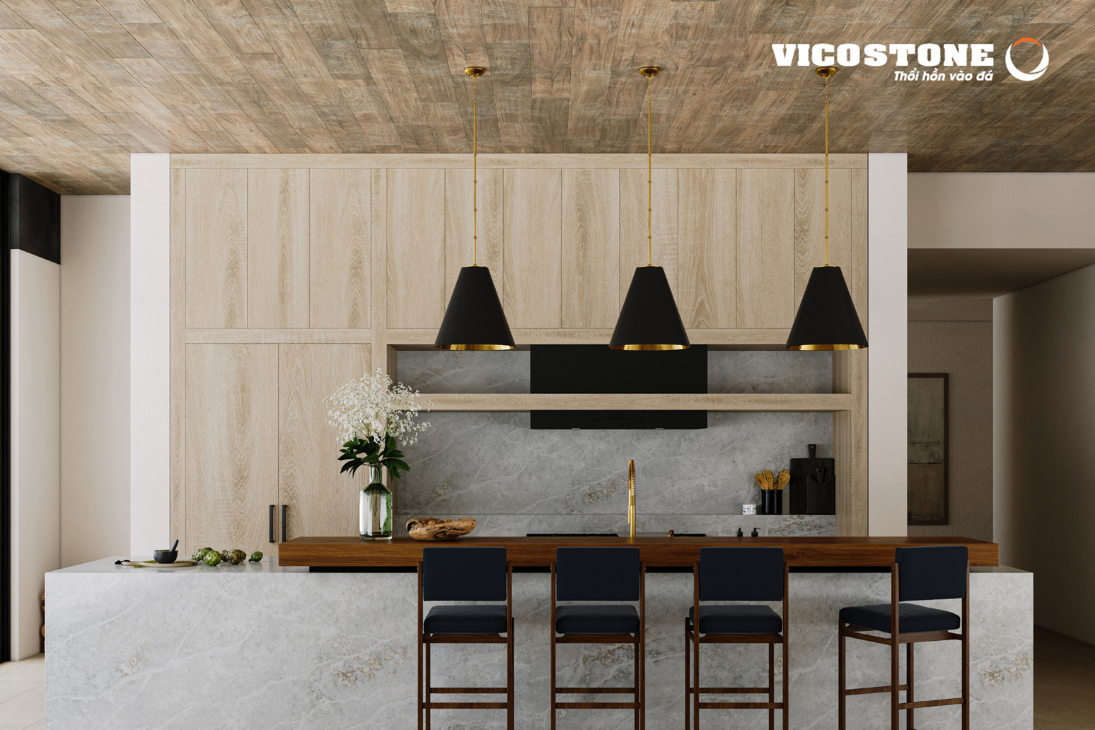 Giải mã lý do Gen Y chọn đá Vicostone cho không gian sống xanh có gu