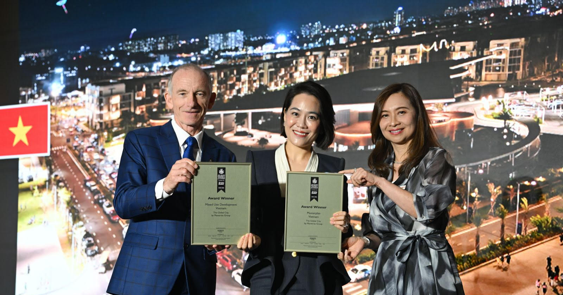 Masterise Homes giành ‘cú đúp’ giải thưởng bất động sản quốc tế