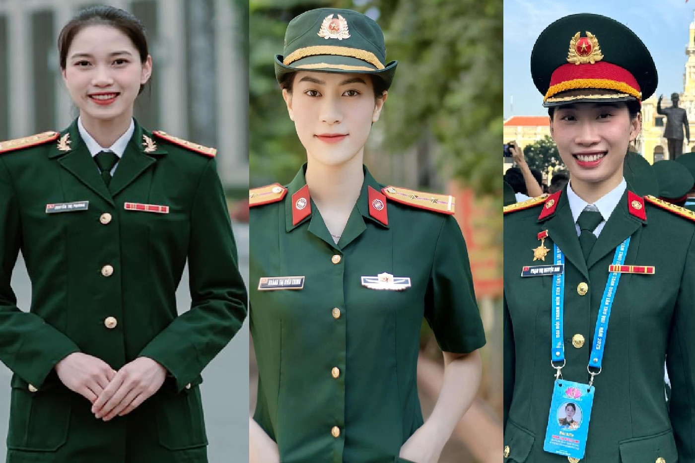 Sắc đẹp vạn người mê của dàn Hoa khôi bóng chuyền áo lính