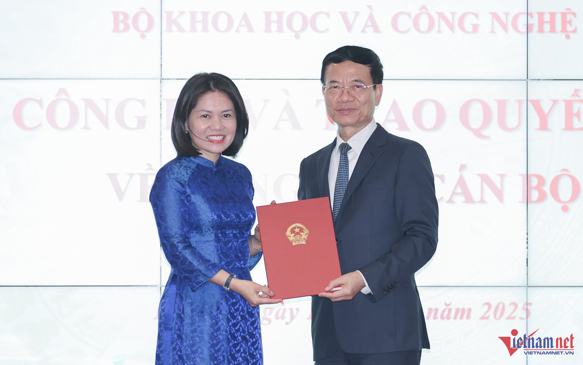 Bộ KH&CN điều động, bổ nhiệm cán bộ lãnh đạo tại 5 đơn vị