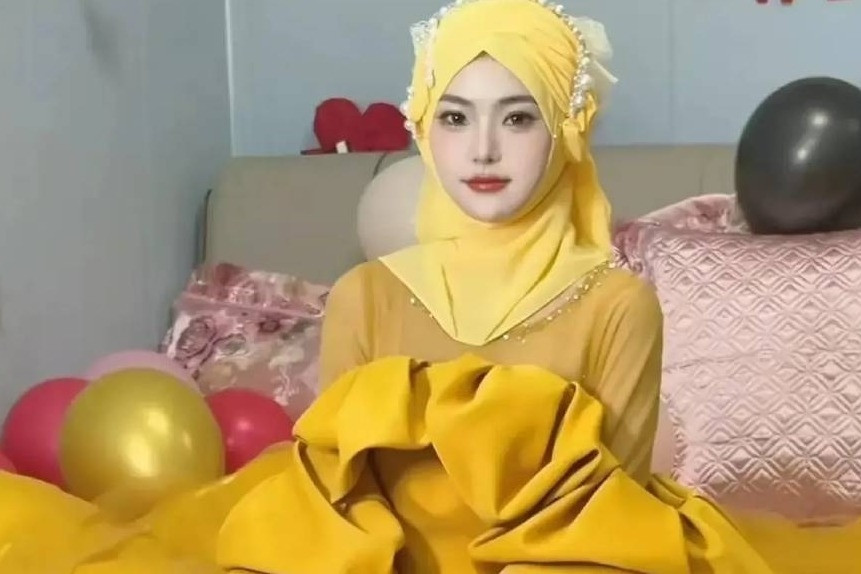 Cô dâu xinh như mộng khiến dân mạng tranh cãi