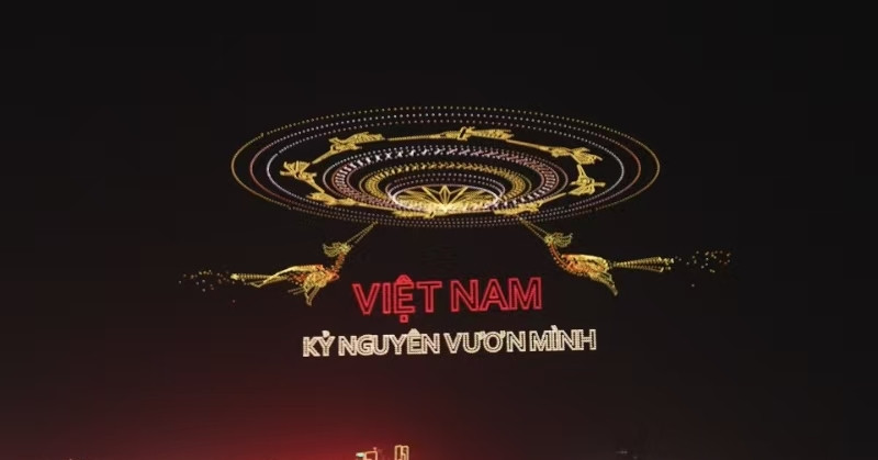 Công ty nào đứng sau màn trình diễn 10.500 drone tại TP HCM?