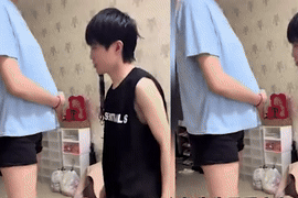 Cặp đôi 'đũa lệch' gây bão cộng đồng mạng: Bạn trai thấp hơn người yêu nửa mét