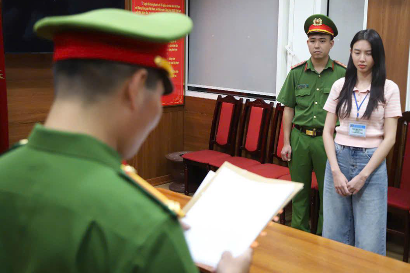 Khám xét nơi ở của hoa hậu Nguyễn Thúc Thuỳ Tiên