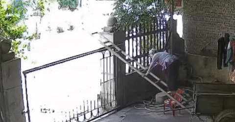 Phía sau video cụ bà 90 tuổi ở Yên Bái trốn con cháu trèo cổng đi chơi