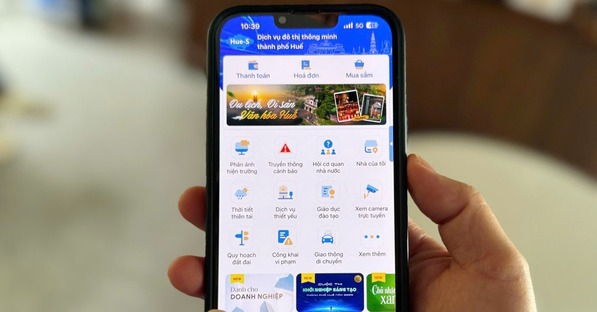 Phổ cập kỹ năng sử dụng dịch vụ công trực tuyến cho sinh viên