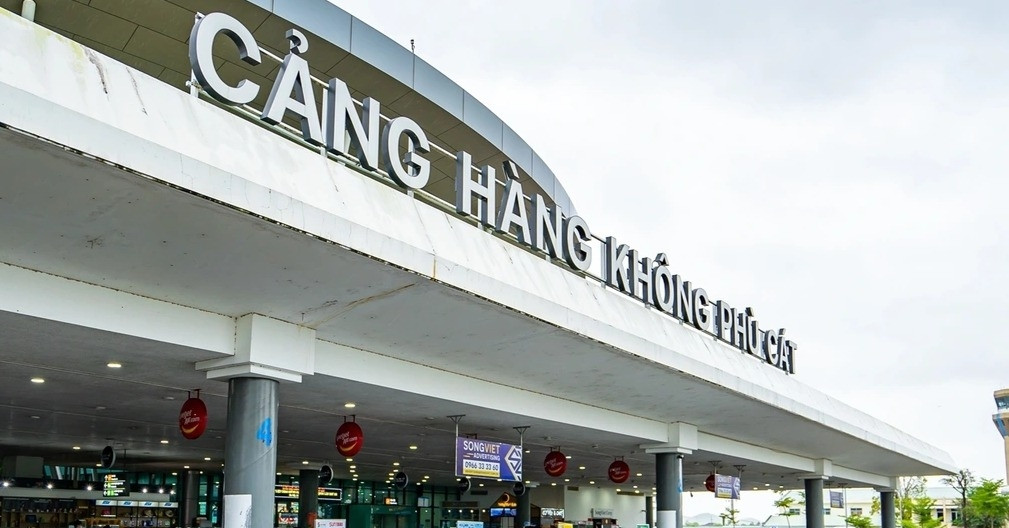 Sân bay Phù Cát sử dụng đường băng bê tông xi măng đã khai thác hơn 60 năm