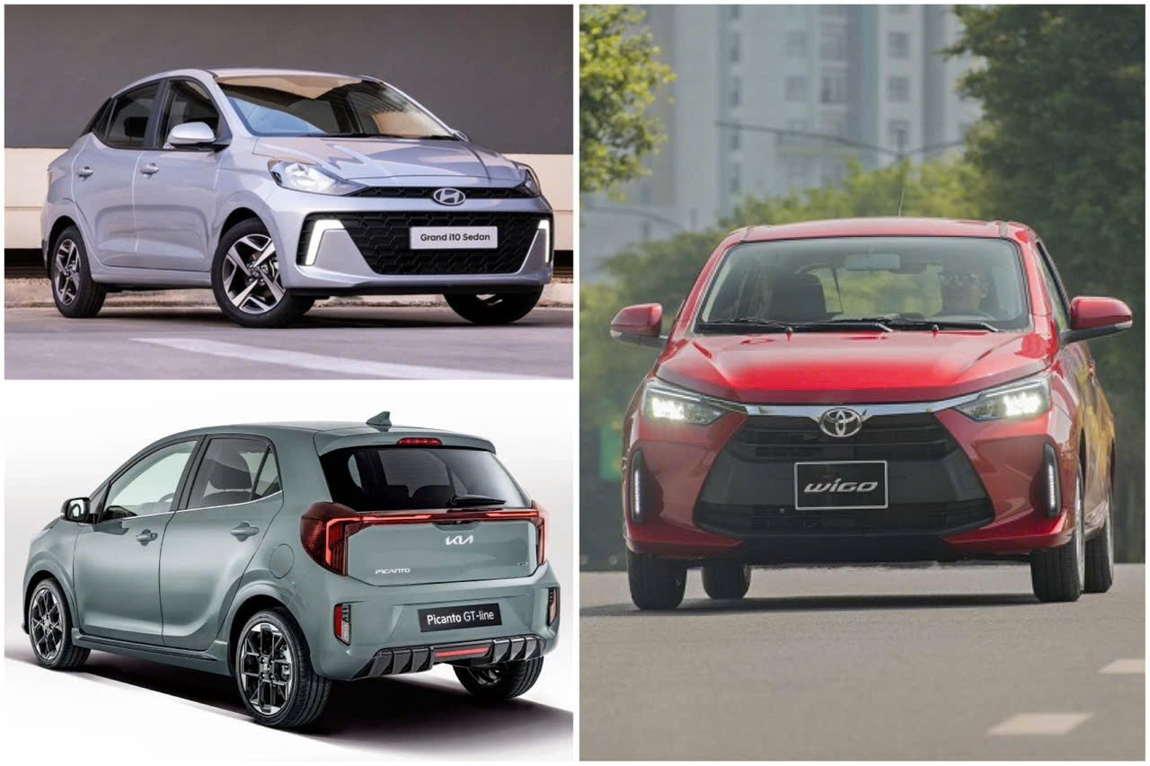 So sánh xe hạng A giá rẻ: KIA Morning, Hyundai Grand i10 và Toyota Wigo