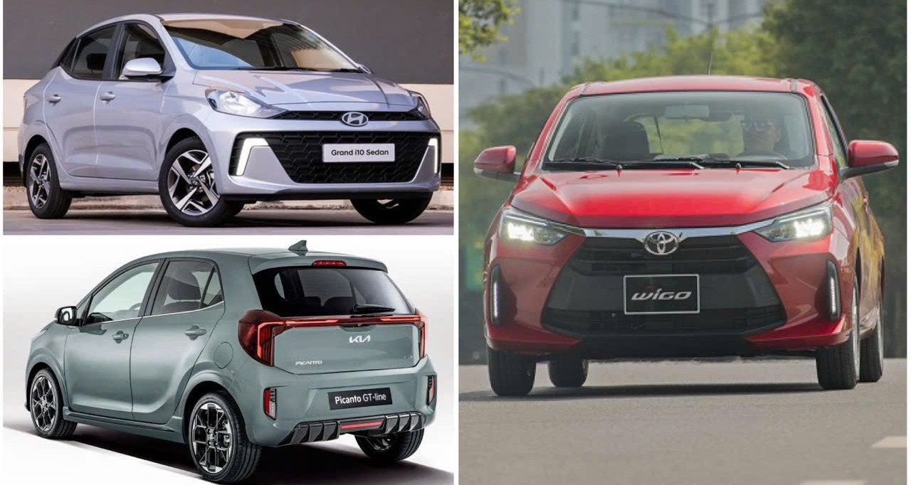 So sánh xe hạng A giá rẻ: KIA Morning, Hyundai Grand i10 và Toyota Wigo