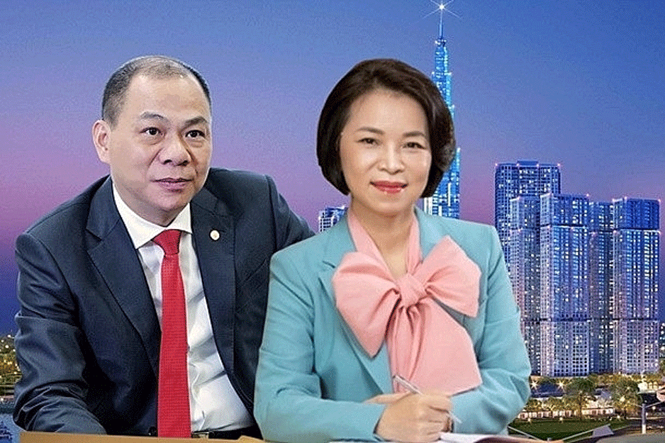 Tài sản tỷ phú Phạm Nhật Vượng lần đầu vượt 10 tỷ USD, vợ giàu thứ 7 Việt Nam