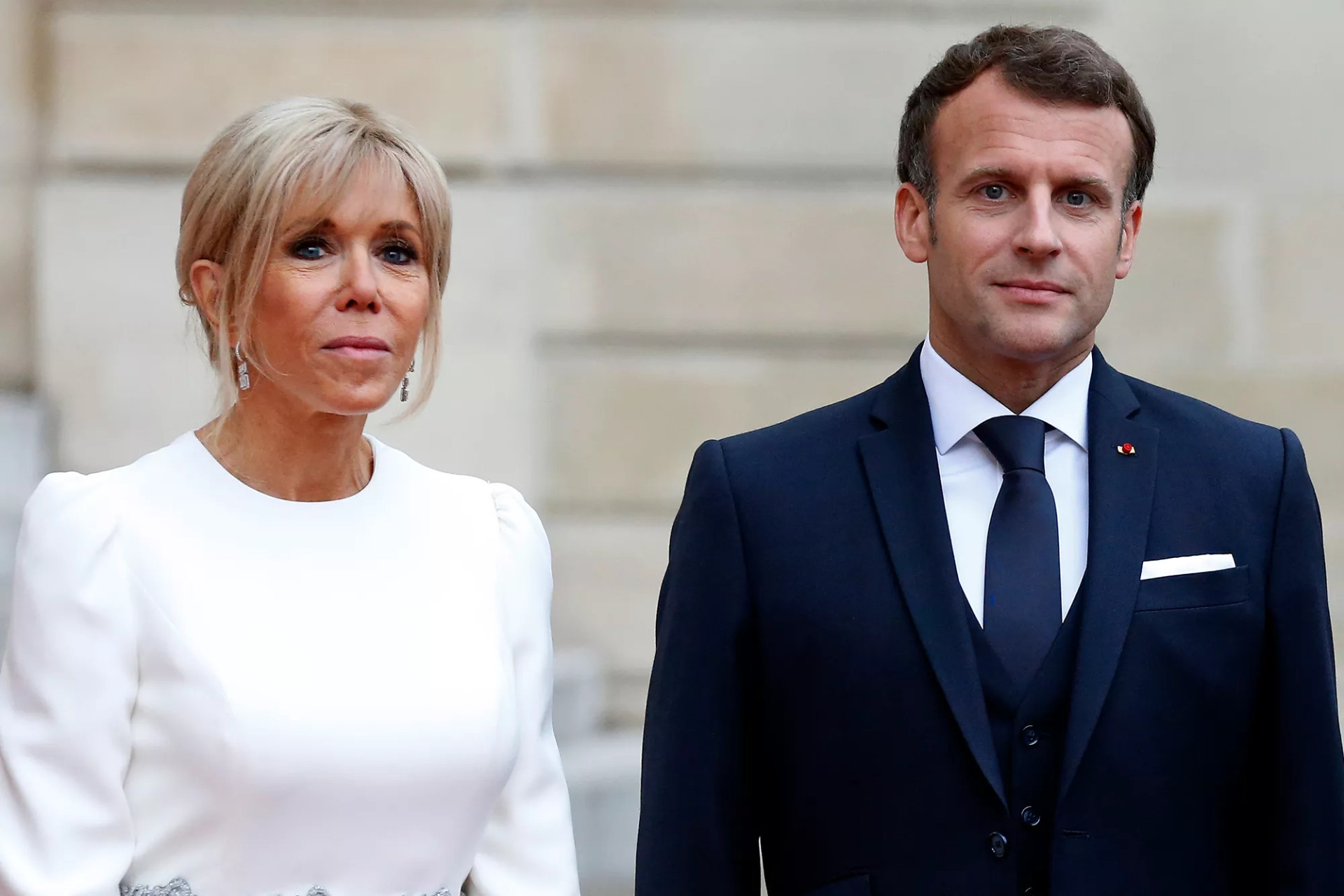 Tổng thống Pháp Emmanuel Macron và Phu nhân sắp...