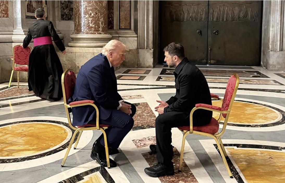 Trump Zelensky. Ảnh: Ukrainian Presidential Press Office
