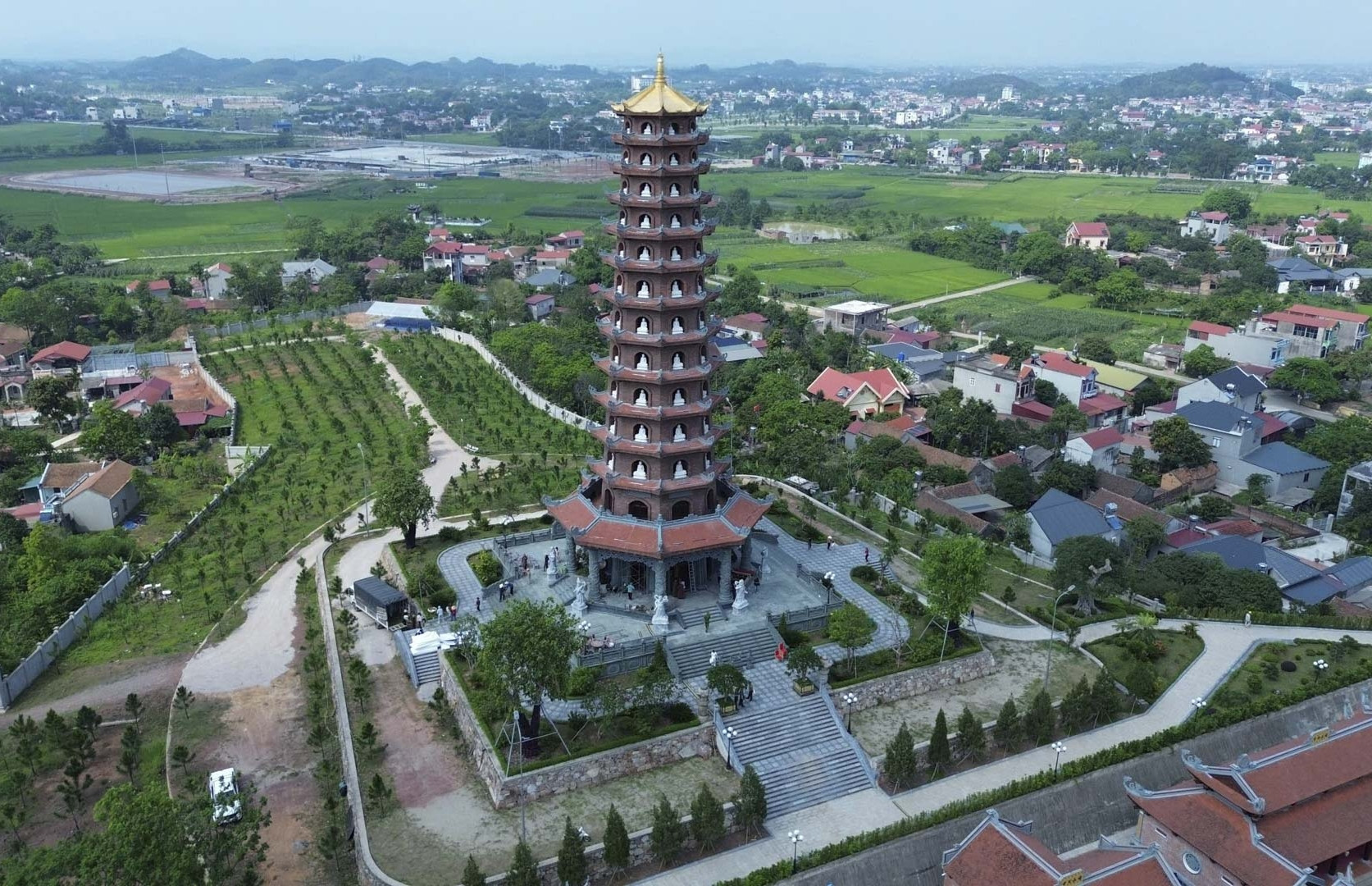 Chùa Phúc Sơn hoàn tất công tác chuẩn bị, sẵn sàng tôn trí xá lợi Đức Phật