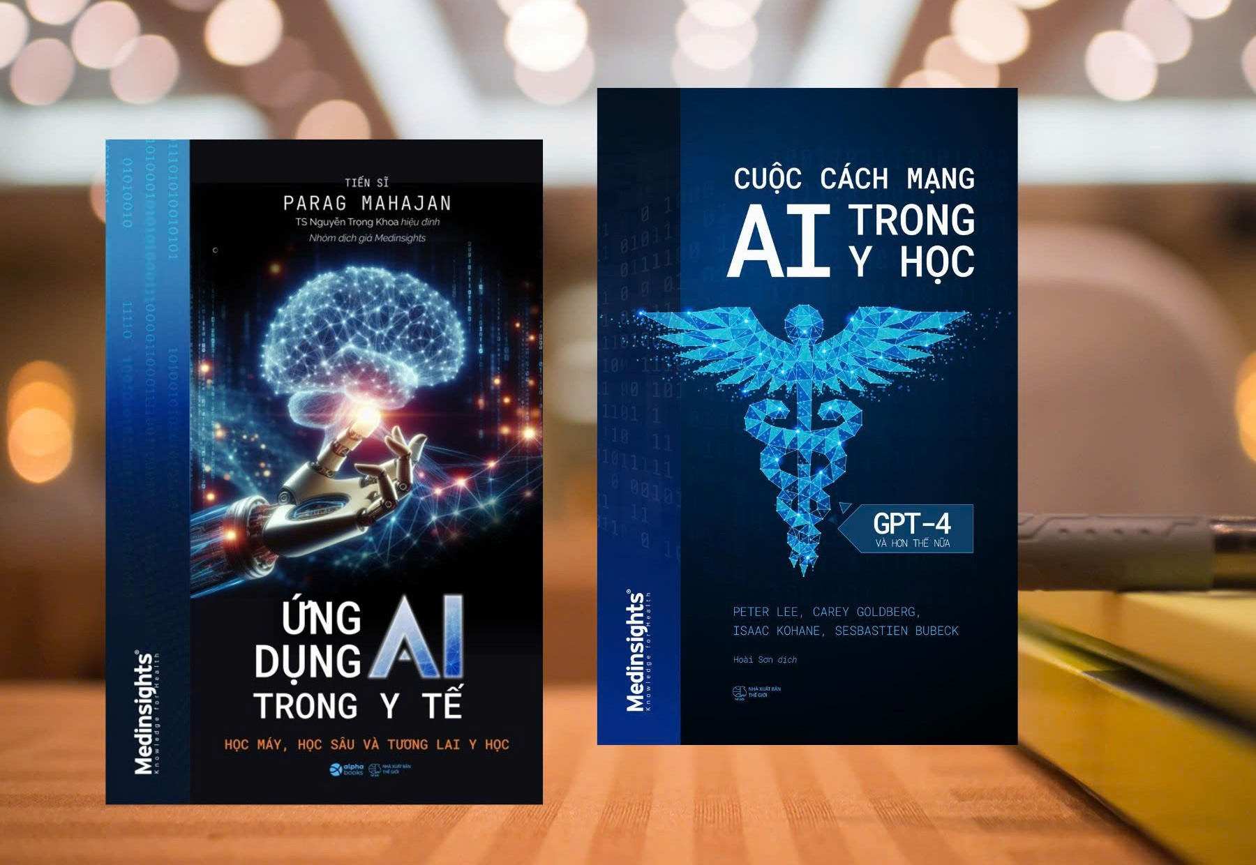 Hai cuốn sách đầu tiên về AI trong y học tại Việt Nam