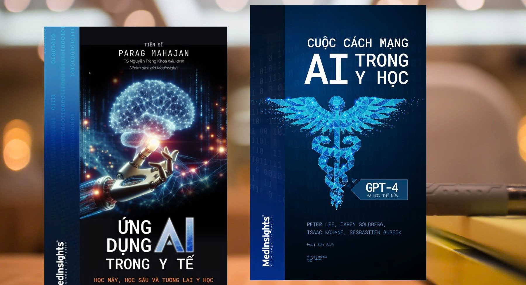 Hai cuốn sách đầu tiên về AI trong y học tại Việt Nam