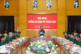 Thường vụ Quân ủy Trung ương cho ý kiến về sắp xếp tổ chức quân sự địa phương