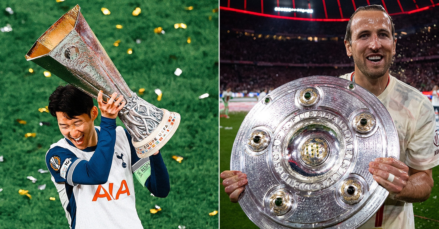 Son Heung Min và Harry Kane cùng ẵm cúp: Phần thưởng cho nỗ lực