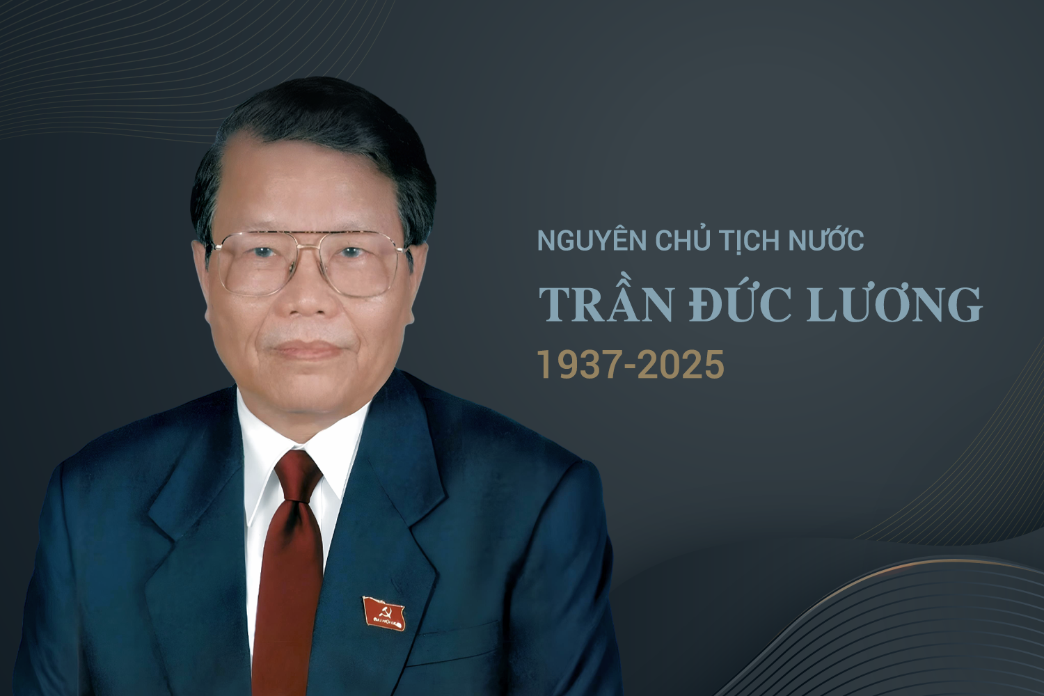 Thông cáo đặc biệt về Quốc tang nguyên Chủ tịch nước Trần Đức Lương