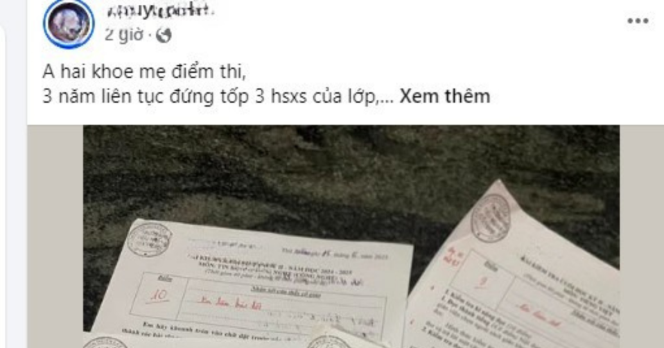 Lý do thầy dạy Văn mong phụ huynh đừng lên mạng khoe thành tích học tập của con