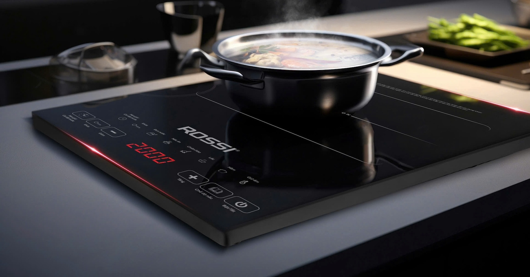 Nấu ăn tiện lợi, thông minh với bếp từ đơn mâm từ bằng đồng Rossi