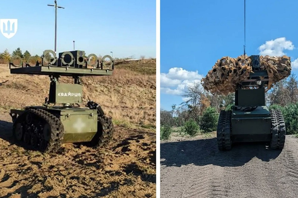 Robot trang bị súng phun lửa của quân đội Ukraine có gì đặc biệt?