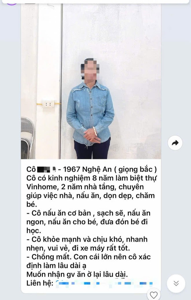 Giúp việc O theo lời 