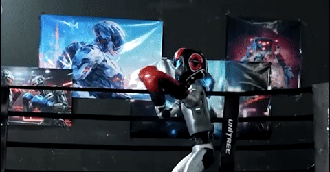 Xem robot hình người lên sàn thách đấu quyền anh, tung cú đấm như võ sĩ