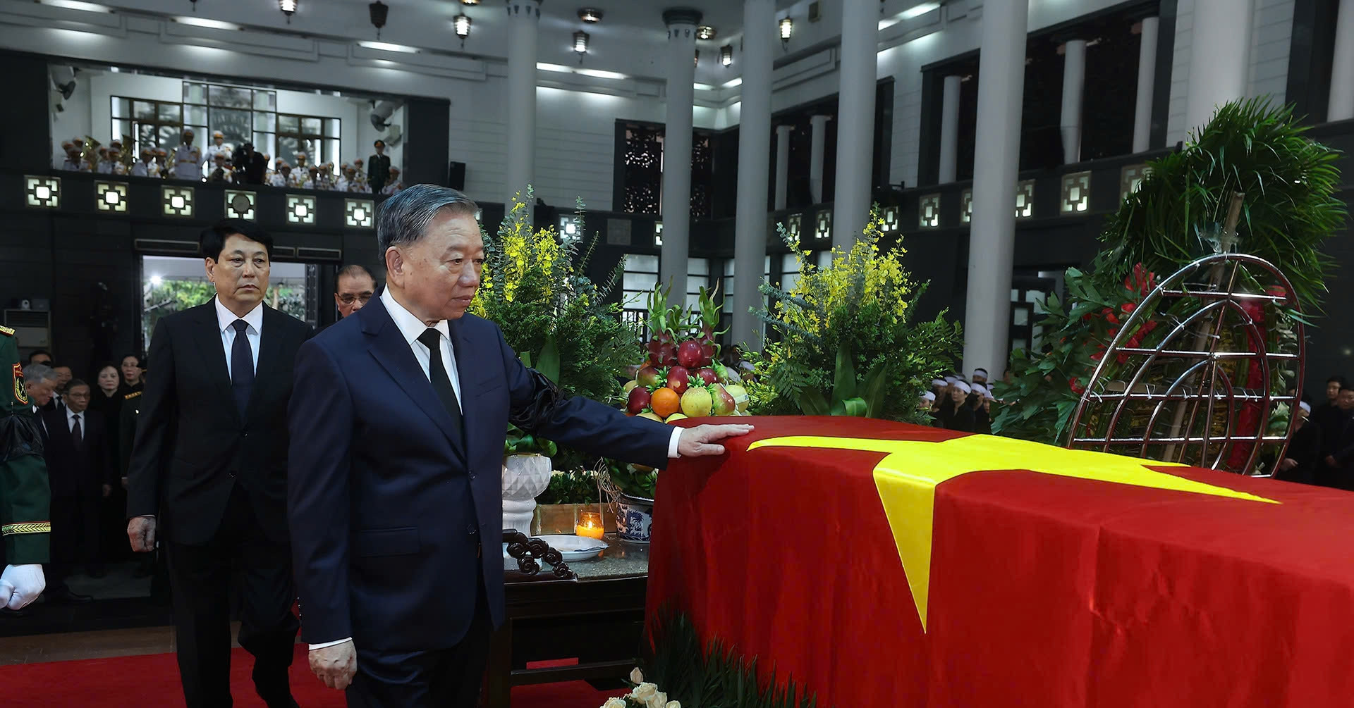 Lãnh đạo Đảng, Nhà nước tiễn biệt nguyên Chủ tịch nước Trần Đức Lương