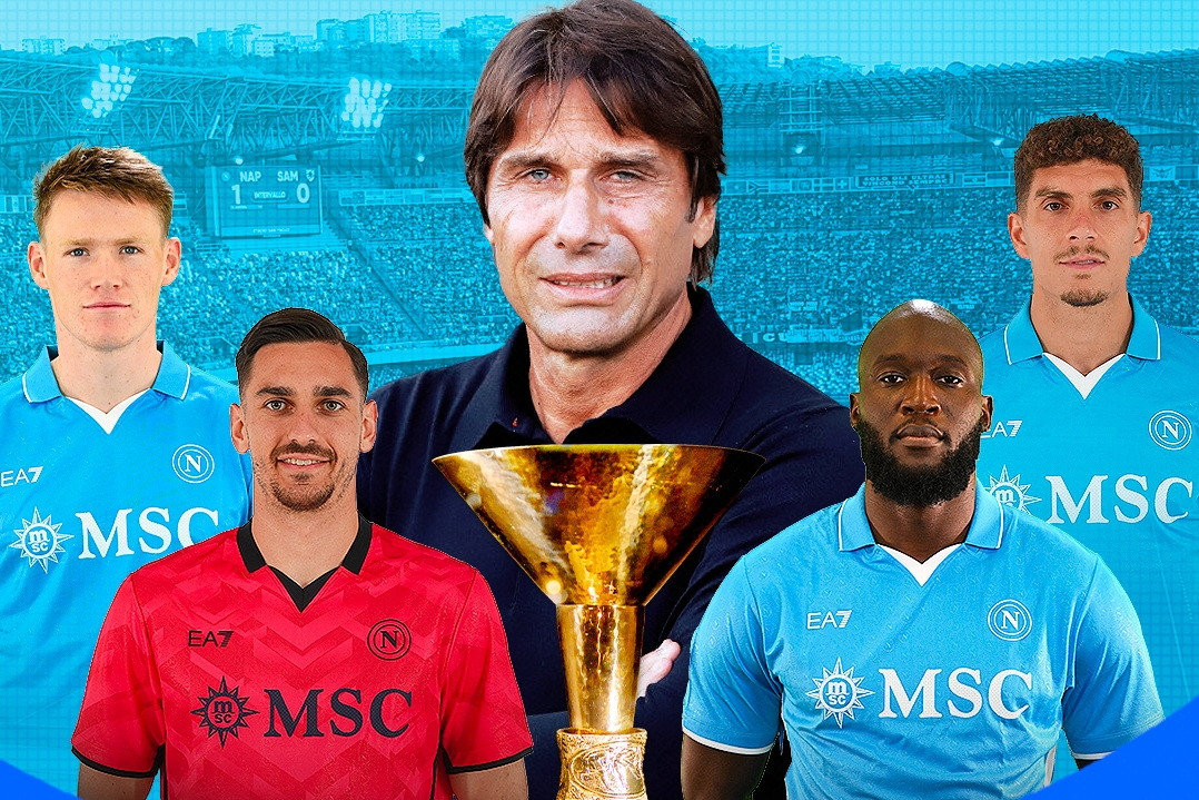 Napoli vô địch Serie A: Người hùng Antonio Conte