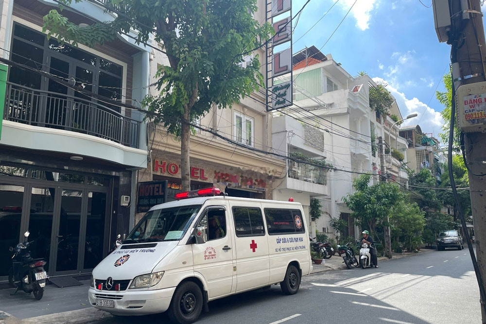 TPHCM: Phát hiện người đàn ông chết trong khách sạn