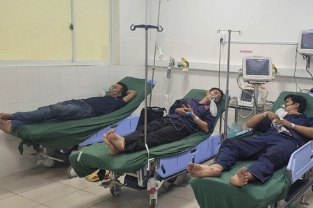 5 công nhân nghi bị ngộ độc khí CO, 2 người tử vong