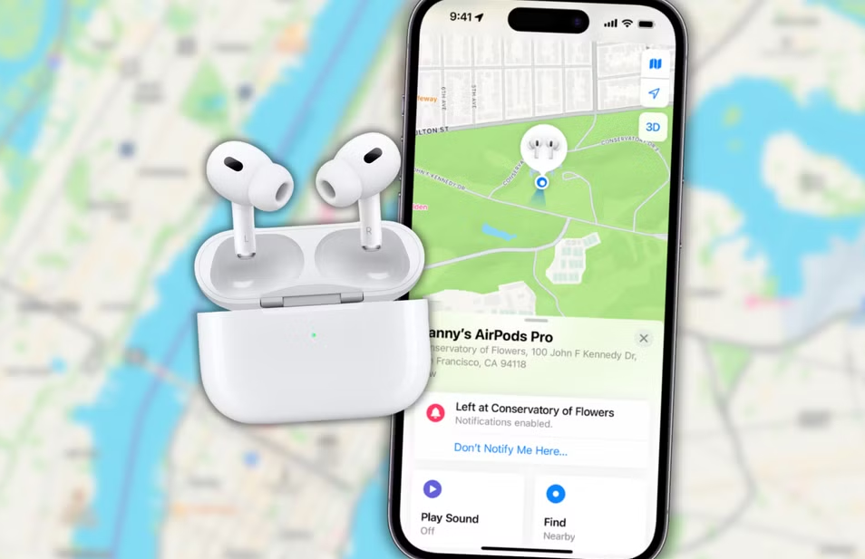 Cách tìm tai nghe AirPods nhanh nhất khi đã có định vị trên iPhone