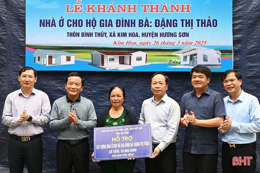 Hà Tĩnh là địa phương thứ 19 không còn nhà tạm, nhà dột nát