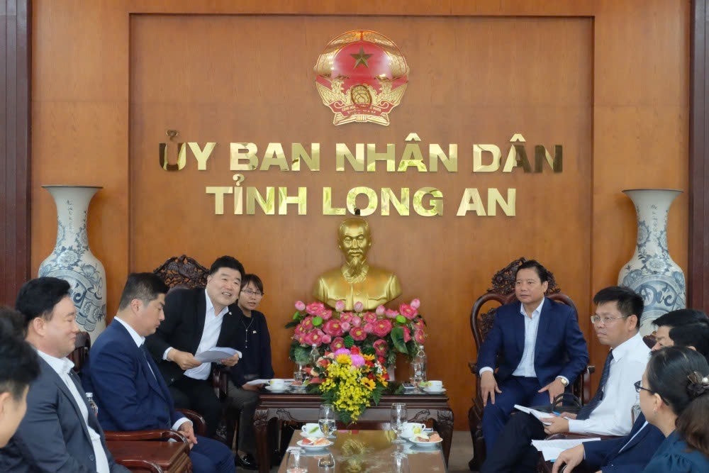Long An đẩy mạnh hợp tác với các doanh nghiệp Hàn Quốc, tạo động lực phát triển