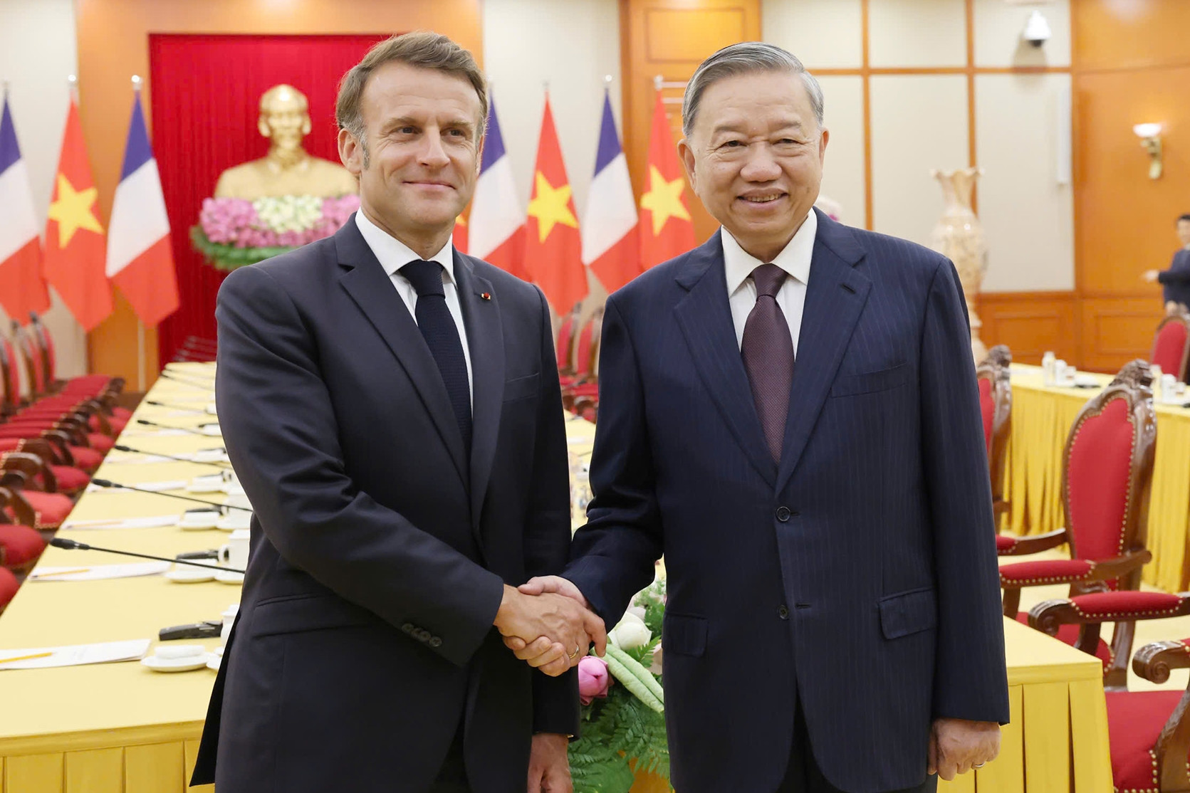 Tổng thống Macron: Quan hệ Việt - Pháp có nhiều điểm đặc biệt