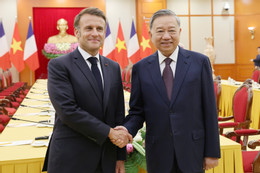 Tổng thống Macron: Quan hệ Việt - Pháp có nhiều điểm đặc biệt