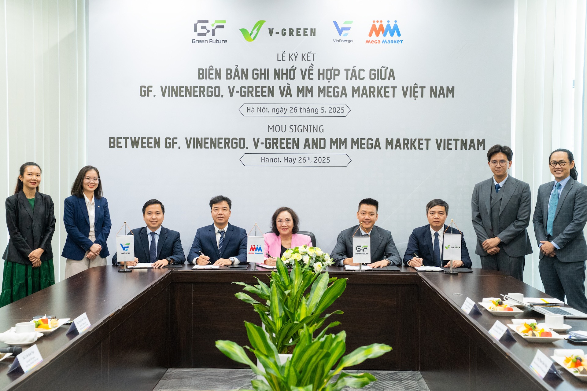 Mega Market Việt Nam hợp tác với 3 công ty trong hệ sinh thái xanh Vingroup