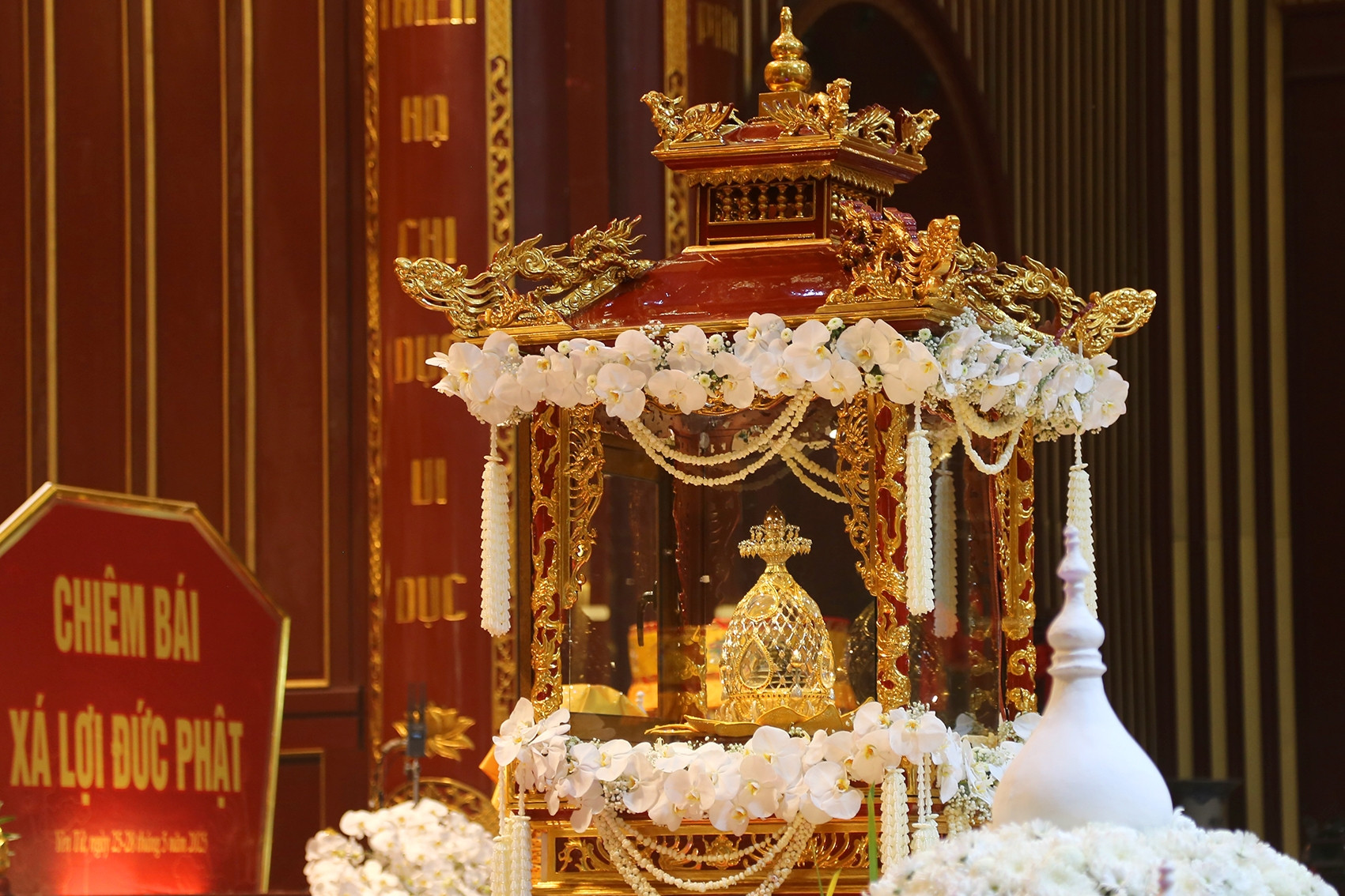 Thay đổi thời gian cung rước xá lợi Đức Phật từ Yên Tử về Hưng Yên