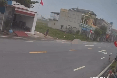 Bé trai 3 tuổi tuột tay bố, băng qua đường bị xe tải đâm tử vong