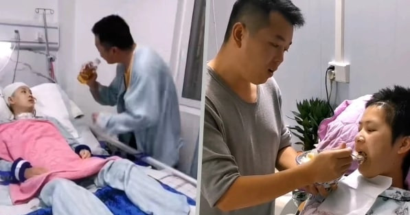 Chồng hết lòng chăm sóc, 'đánh thức' vợ sống thực vật khiến triệu người xúc động