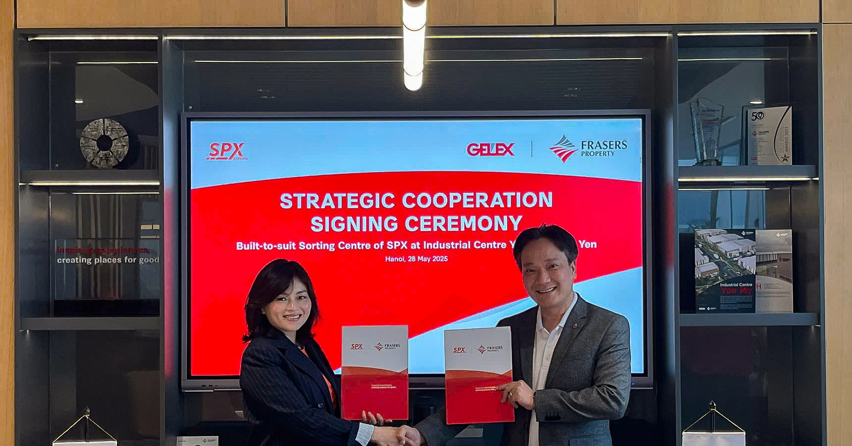 SPX và Frasers Property Vietnam phát triển trung tâm phân loại hàng hóa tự động