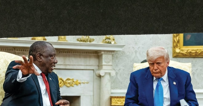 Tổng thống Nam Phi chia sẻ về cuộc gặp 'bối rối' với ông Trump ở Nhà Trắng