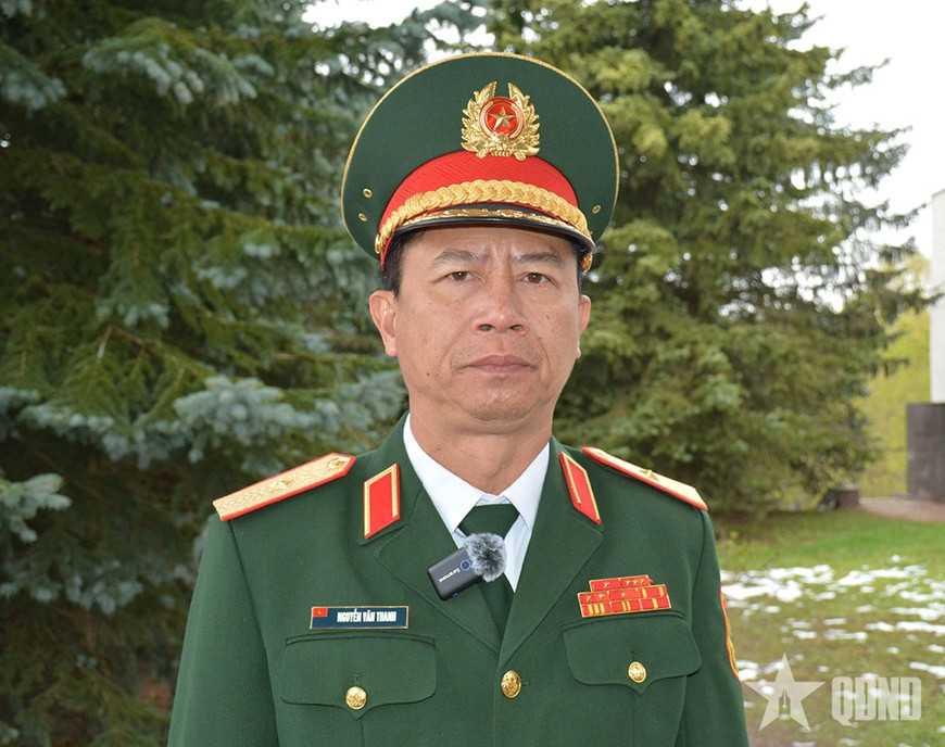 Đoàn Quân đội nhân dân Việt Nam chuẩn bị cho buổi sơ duyệt Lễ duyệt binh trên Quảng trường Đỏ