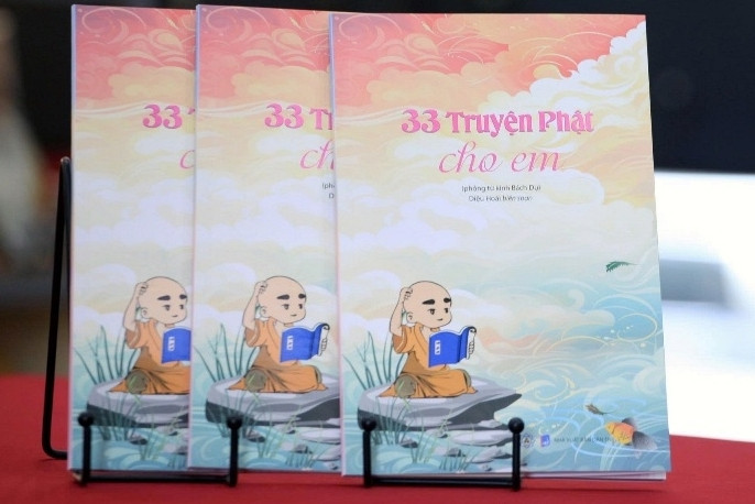 '33 truyện Phật cho em': Món quà sách hướng thiện cho trẻ em